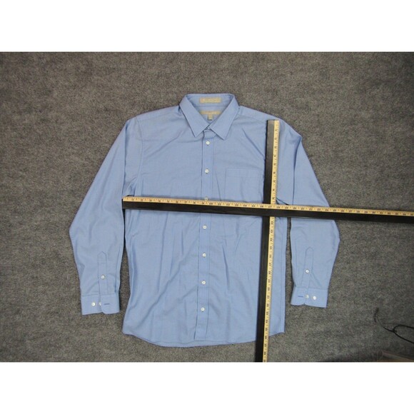 Nordstrom Shirt Womens‎ 20 Blue Wrinkle Free Long Sleeve - Picture 6 of 9